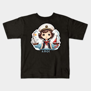 kawaii sailor girl Kids T-Shirt